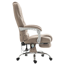 Avis Non Chaise de bureau en tissu Pacific avec fonction massage