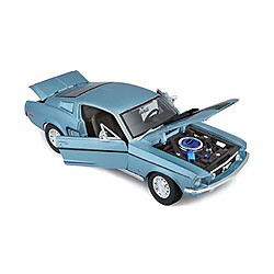 Acheter Maisto 1968 Ford Mustang gT cobra Jet Hard Top 118 Scale Diecast Model Vehicle Blue