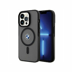 BMW BMHMP14XDSLK Coque rigide pour iPhone 14 Pro Max 6,7`` Noir Signature 