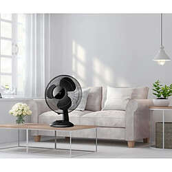 Ventilateur de table 40cm 40w noir - greco 16 elegance - TAURUS ALPATEC