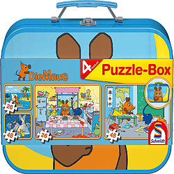 Schmidt Spiele - 55597 - Puzzle - La Souris - 2 x 26/2 x 48 Pièces