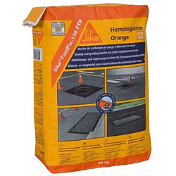 Mortier de scellement et calage d'éléments de voirie SIKA FastFix 138 FTP - Gris foncé - 25kg