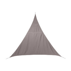 Hesperide Voile d'ombrage triangulaire Curacao - 3 x 3 x 3 m - Taupe