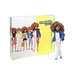 Mattel CREATABLE WORLD Kit complet cheveux blonds frisés - GGG56 - Poupée Mannequin - 6 ans et + 