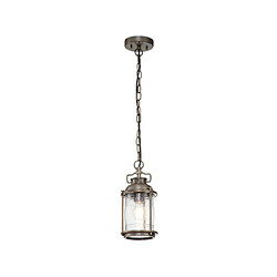 Elstead Lighting Suspension extérieur Kichler Aluminium,laiton,verre grainé transparent Bronze bruni