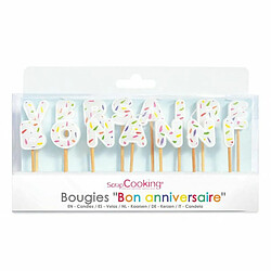 Scrapcooking 15 bougies Bon anniversaire