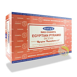 Encens indien d'ambiance Pyramids Satya Sai Baba 12x (144 batons soit 1 boite complète) 