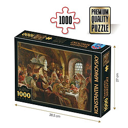 D-Toys - 75680/MA 01 - Puzzle - 1000 pièces - Makovsky A Boyar - Mariée pas cher