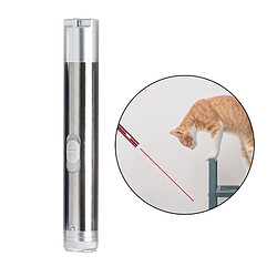 Acheter Chien Pet Chat Chaton Jouet Pointeur LED Stylo LED Rechargeable Argent