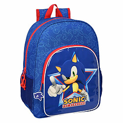 Cartable Sonic Let's roll Blue marine 33 x 42 x 14 cm