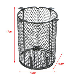 2pcs Cage Protection pour Lampes Ampoule Terrarium Reptile