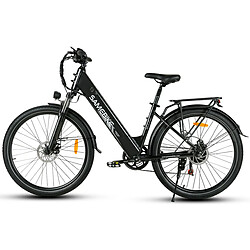 Vélo Électrique SAMEBIKE RS-A01 Pro - Moteur 350W Batterie 36V15AH Autonomie 40KM Freins à Disque Mécaniques - Noir 