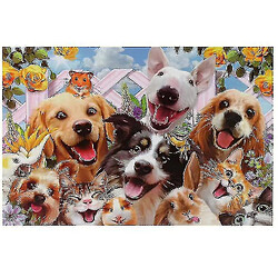 Universal Puzzles pour adultes, 1000 pièces pour animaux de compagnie pour animaux de compagnie et chiens 