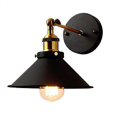 Universal Applique LED Vintage Loft Applique industrielle Noir E27 Vin Applique industrielle Eclairage Jig Intérieur