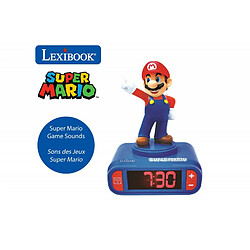 Réveil pour enfants Lexibook Super Mario avec effets sonores