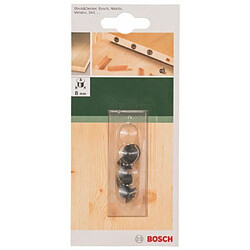 Bosch 2609255316 Set de 4 centreurs de tourillons Diamètre 8 mm