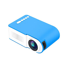 Wewoo Vidéoprojecteur LED Mini Home Projector Projecteur 320x240 400-600LMSupport HDMI & AV & SD & USBVersion générale Bleu 