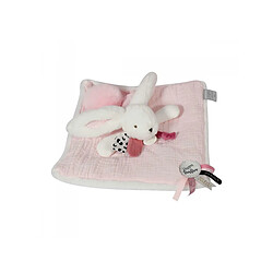 Acheter Doudou plat Happy blush rose - Doudou et compagnie