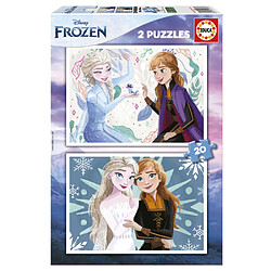 Educa Borras Puzzle Reine des Neiges 2 x 20 pcs 