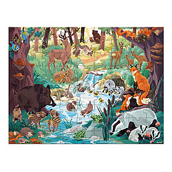 Acheter Juratoys-Janod Puzzle Cherche et Trouve Les empreintes 81 pieces WWF