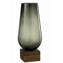 Paris Prix Vase sur Pied Design Eno 56cm Vert & Marron