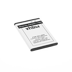 vhbw Li-Ion batterie 650mAh (3.7V) pour téléphone smartphone Samsung GT-S5510T, GT-S5511, GT-S5511T, GT-S5550 Shark 2, GT-S5560, GT-S5600 