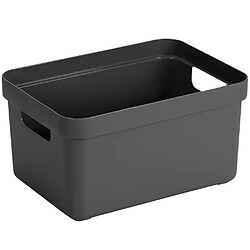 Sunware Boîte de rangement Sigma Home Box 5 litres anthracite.