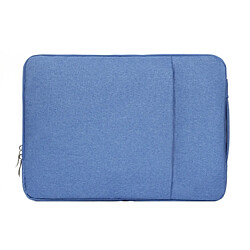 Wewoo Sacoche pour ordinateur portable bleu MacBook Air / Pro, Lenovo et autres ordinateurs portables, Taille: 35.5x26.5x2cm 13.3 pouces Universel Mode Soft Laptop Denim Sacs Zipper Notebook Case Pouch