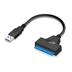 Câble convertisseur adaptateur USB 3.0 vers SATA 22 broches Adaptateurs SATAIII vers USB3.0 vers SSD HDD SATA 2.5 " 