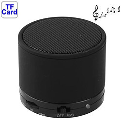 Yonis Enceinte Bluetooth Puissante Portable TF 3W Mini Enceinte Bluetooth V2.1 Stéréo Pour Tous Téléphones Mobiles Support Mains-Libres Batterie Rechargeable Noir YONIS