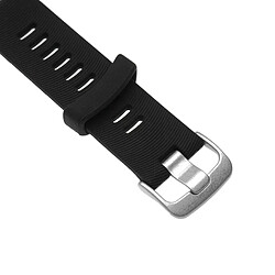 vhbw bracelet compatible avec Garmin Forerunner 645 montre connectée - 12 + 8,7 cm silicone noir