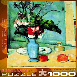 Acheter Eurographics Vase bleu par cezanne Puzzle 1000 piAces