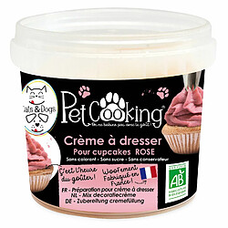 Scrapcooking Crème rose pour cupcakes chien et chat 150 g