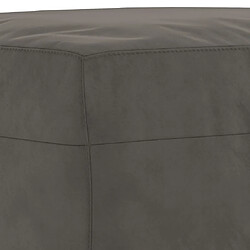 Acheter vidaXL Banc Gris foncé 70x35x41 cm Velours