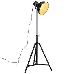 vidaXL Lampadaire 25 W noir 61x61x90/150 cm E27 