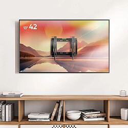 Avis Onkron Support Mural TV Inclinable pour 13 - 42 Pouces Écrans & TVs, Fixation Murale TV Poids de 35 kg - Accroche Television Mural VESA 75x75 - VESA 200x200 mm/Support Mural TV Universel TME-22B Noir