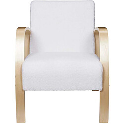 Avis The Home Deco Factory Fauteuil assise en tissu bouclette Hella.