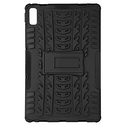 Avizar Coque pour Lenovo Tab P11 Gen 2 Bi-Matière Antichoc avec Béquille Support Noir