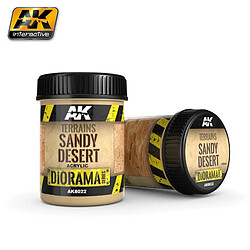 Ak Interactive Terrains Sandy Desert 250ml - Décor Modélisme 