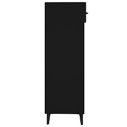 Acheter vidaXL Armoire à chaussures Noir 30x35x105 cm Bois d'ingénierie