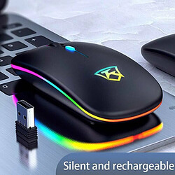 Universal Souris LED sans fil, optique sans fil, jeux, souris 2,4 GHz, USB pour PC, ordinateur portable.