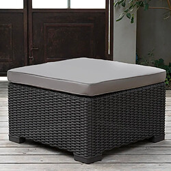 Keter Pouf d'extérieur California Graphite 233446