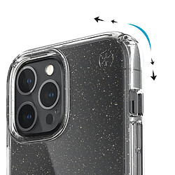 Avis Speck Coque Paillette pour iPhone 12 Pro Max Presidio Perfect-Clear Glitter Transparent