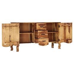 Avis Maison Chic Buffet,Meuble de Rangement,commode pour salon,Cuisine 145x40x80 cm Bois solide -MN61398