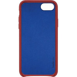 BEETLECASE Coque pour iPhone 6/7/8/SE20 en Cuir Rouge