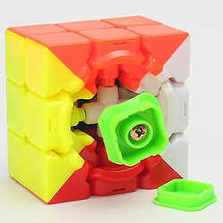 Universal 3x3x3 stéréo Magic Pack Cube Speed Cube Stickers Puzzle Jouets, Bande annonce du cerveau pour