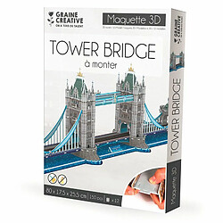 Graines Creatives Maquette Tower Bridge à construire soi-même 