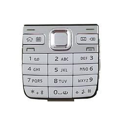 Wewoo Clavier blanc pour Nokia E52 pièce détachée Claviers Mobile Phone remplacement du logement avec des boutons de menu / touches de presse