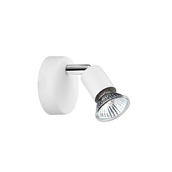 NOVA LUCE Applique BASE Blanc Mat LED GU10 1x5 W