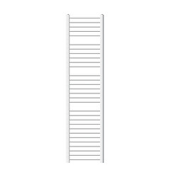 LuxeBath Radiateur de salle de bain Sahara Raccord latéral sèche-serviettes Blanc 40x180cm 